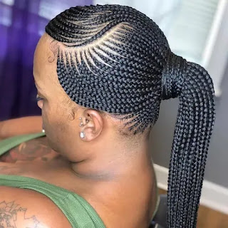 Ponytail Hairstyles With Braids