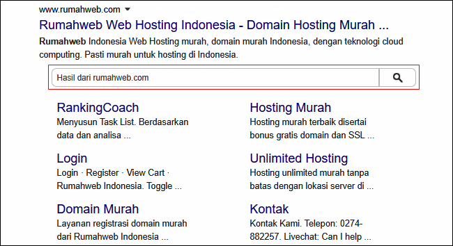 Cara Mendapatkan Google Sitelink Search Box di Blog