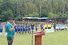 Sahtiar Buka Secara Resmi Tournamen Sepakbola KTTN Desa Candi