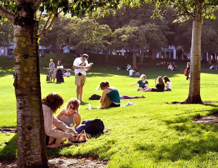 Yerba Buena Gardens. is situated on Yerba Buena