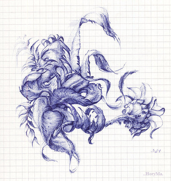 20 outstanding art  in Ballpoint pen  drawing  Funny Crazy 