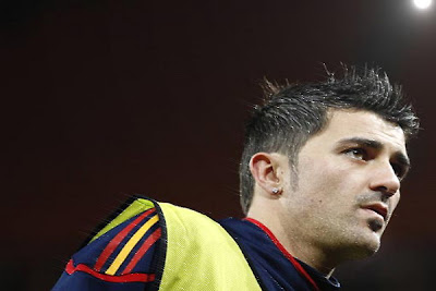 PSG coach Carlo Ancelotti said that the French club is not interested in acquiring striker for Barcelona David Villa
