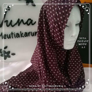 hijab nuna instan motif A.2