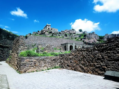 गोलकुंडा किला की बनावट – golconda fort architecture