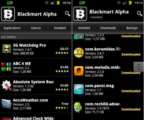 ... download any android applications and games for free like an android