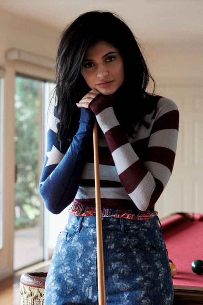 kylie jenner sexy model wonderland magazine photo shoot