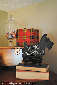 Back to School Fall Decorations, from Serenity Now