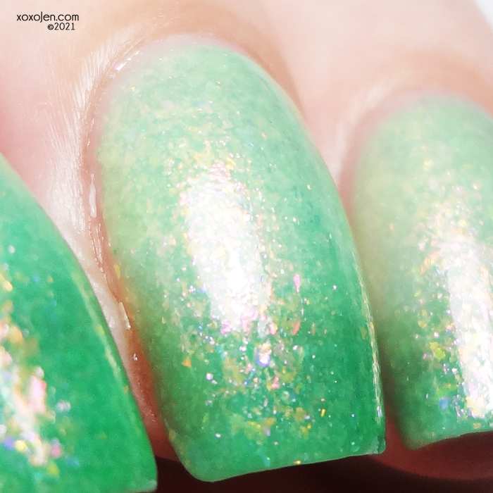 xoxoJen's swatch of LynB Designs A Little Absinthe Minded