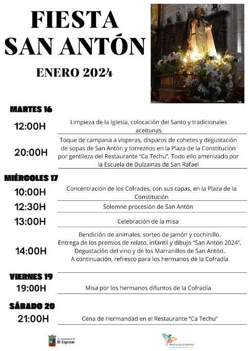 Fiesta de San Antón El Espinar 2024