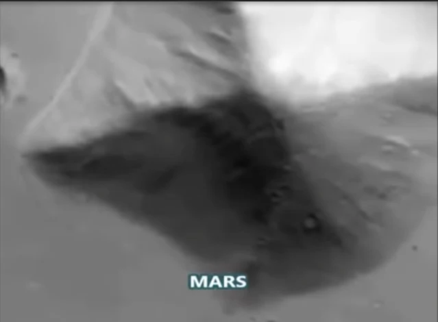 Here's an actual Pyramid on Mars.