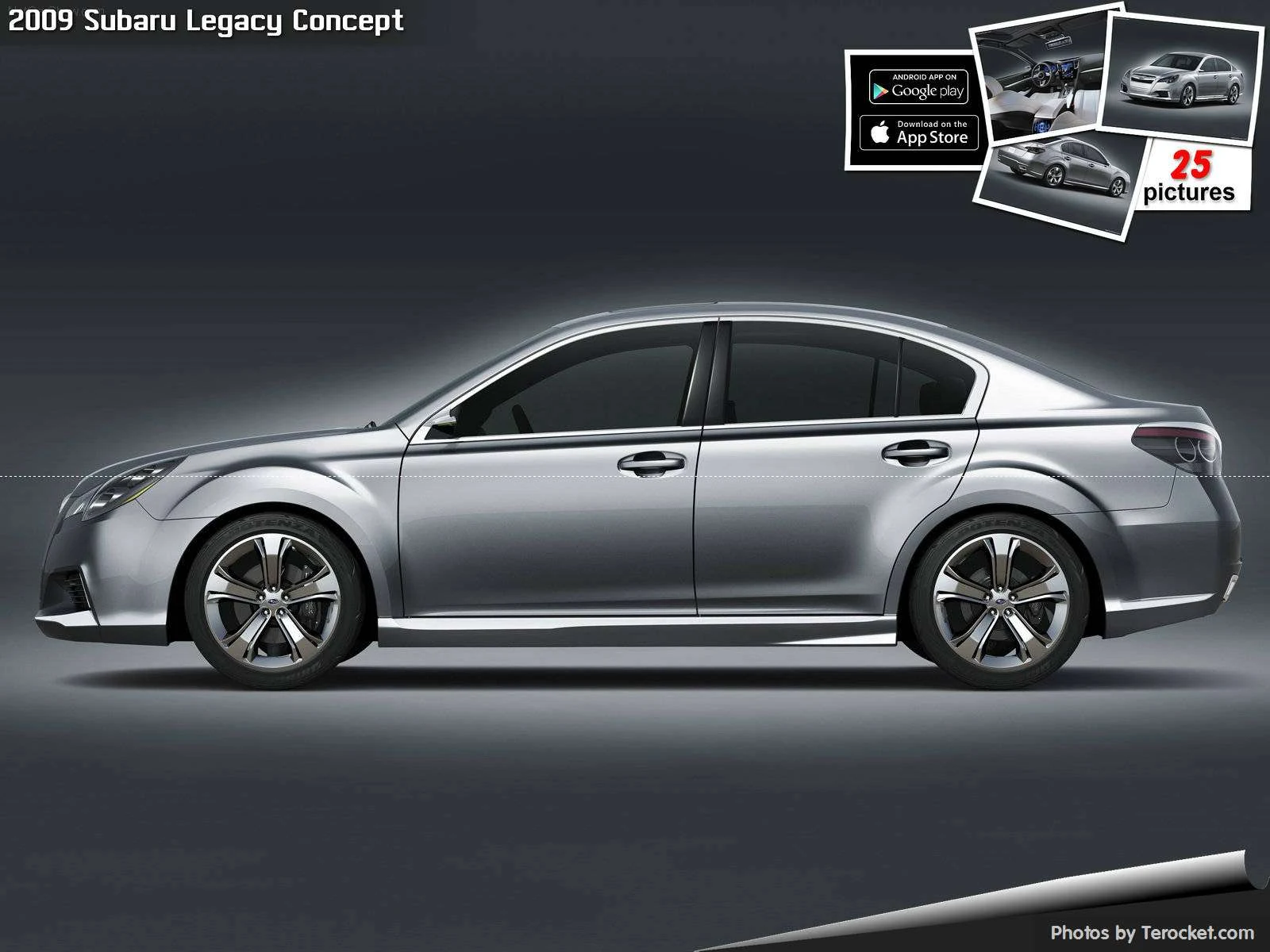 Hình ảnh xe ô tô Subaru Legacy Concept 2009 & nội ngoại thất