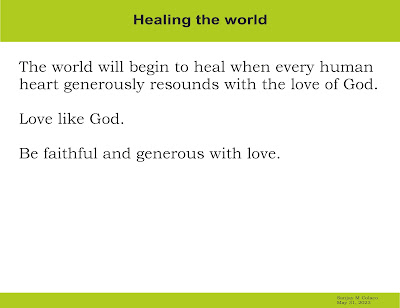Healing the world