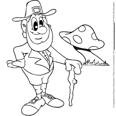 Leprechaun Coloring Pages,st patricks day,leprechaun