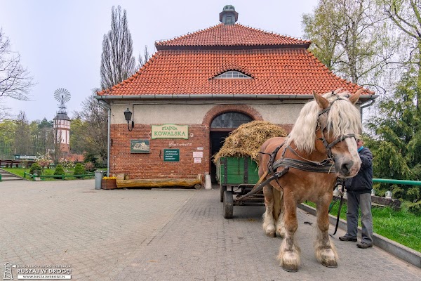 Miłosna w Kwidzynie, Tereny Rekreacyjno-Wypoczynkowe, koń z wozem z sianem