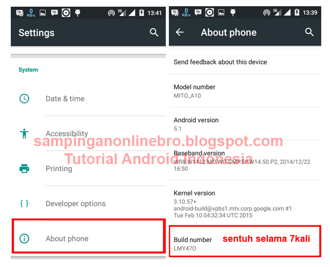 Cara Memunculkan Opsi Pengembang Di Semua Android