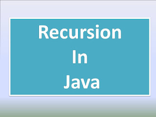 Recursion program in Java