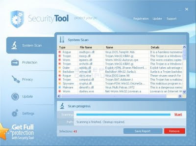 Security Tool Virus