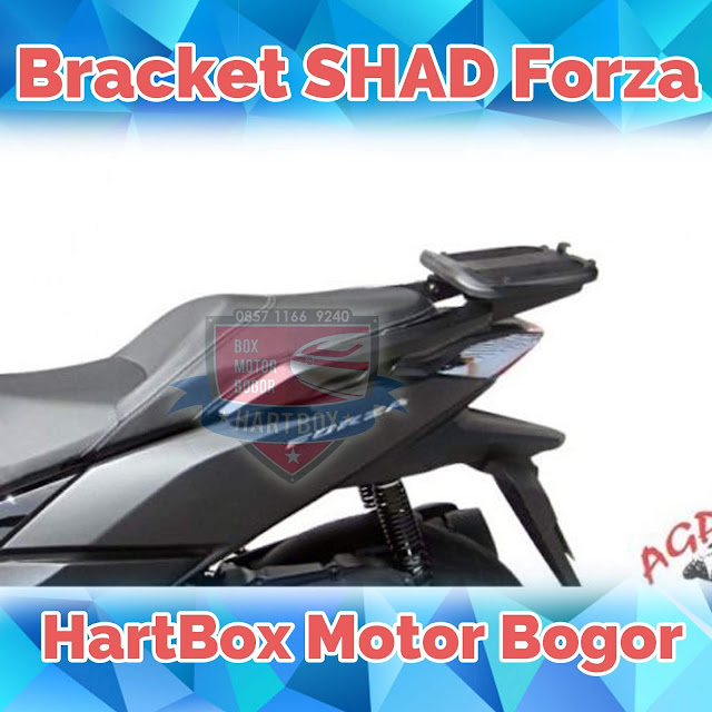 Bracket Box motor untuk Honda Forza H0FR15ST By Hartbox Motor Bogor / Rack Bagasi Box Simpan Barang Bawaan 
