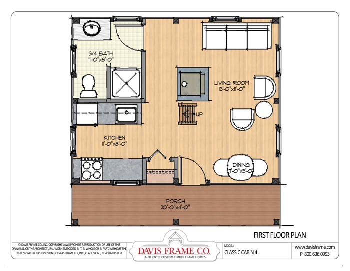 Cabin Floor Plans with Loft