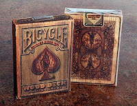 Image: Bicycle Wood Rider Back Playing Cards by Max