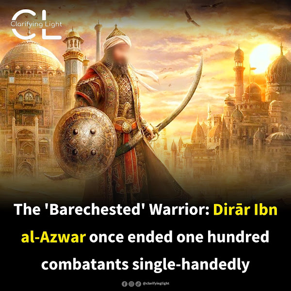 Azwar juga dieja sebagai Dirar atau Dhirar Dhirar ibn al-Azwar, 'Prajurit bertelanjang dada' yang ditakuti Romawi