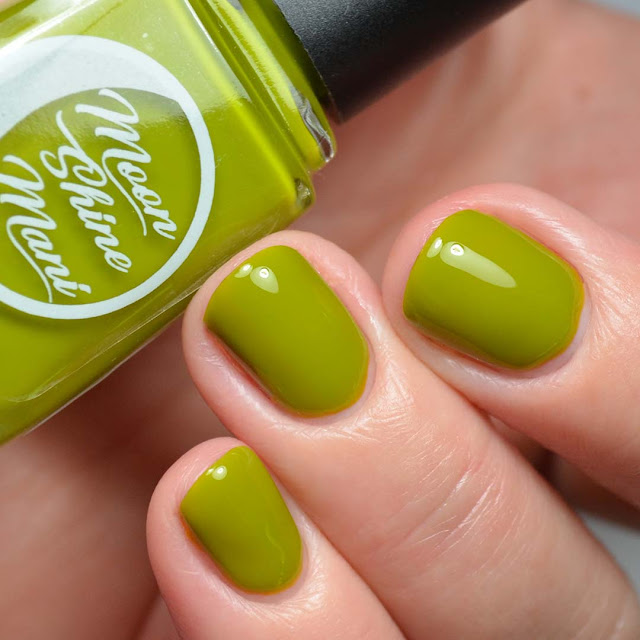 olive nail nail polish swatch