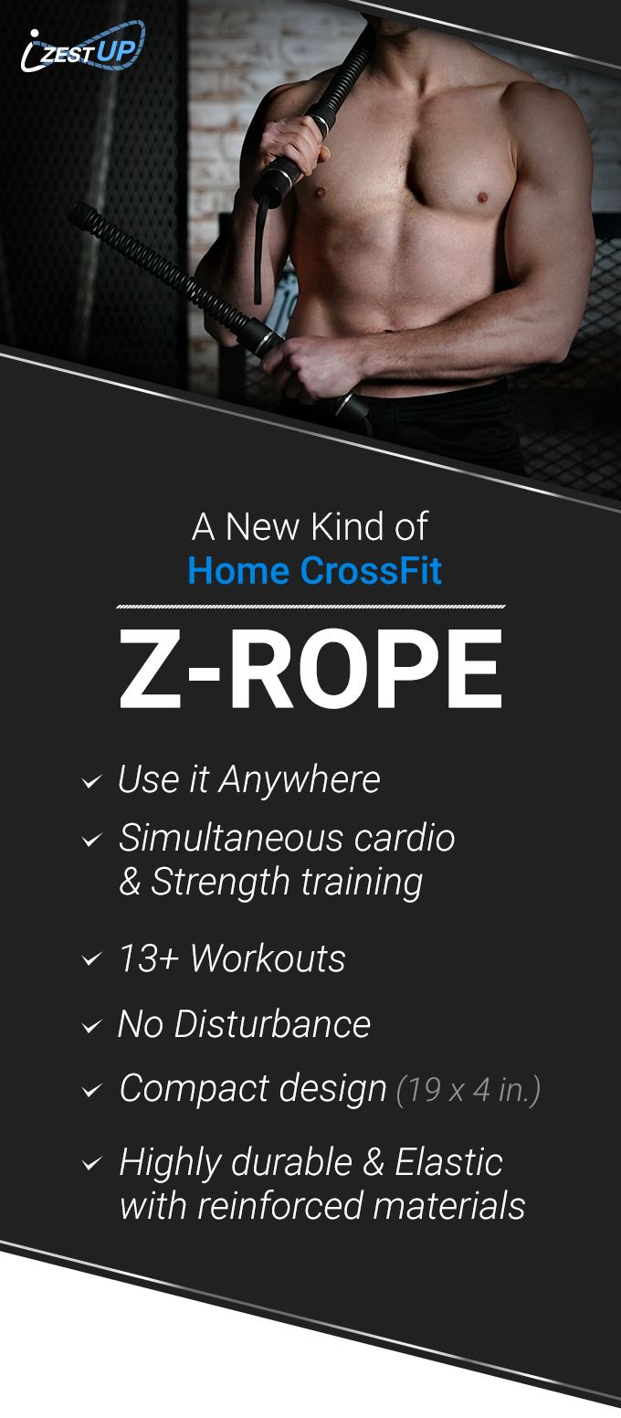 Zest-Up Z-Rope Turns Your Battle Rope into Stick-Like Gym Equipment, Tekkaus®, Malaysia Lifestyle Blogger