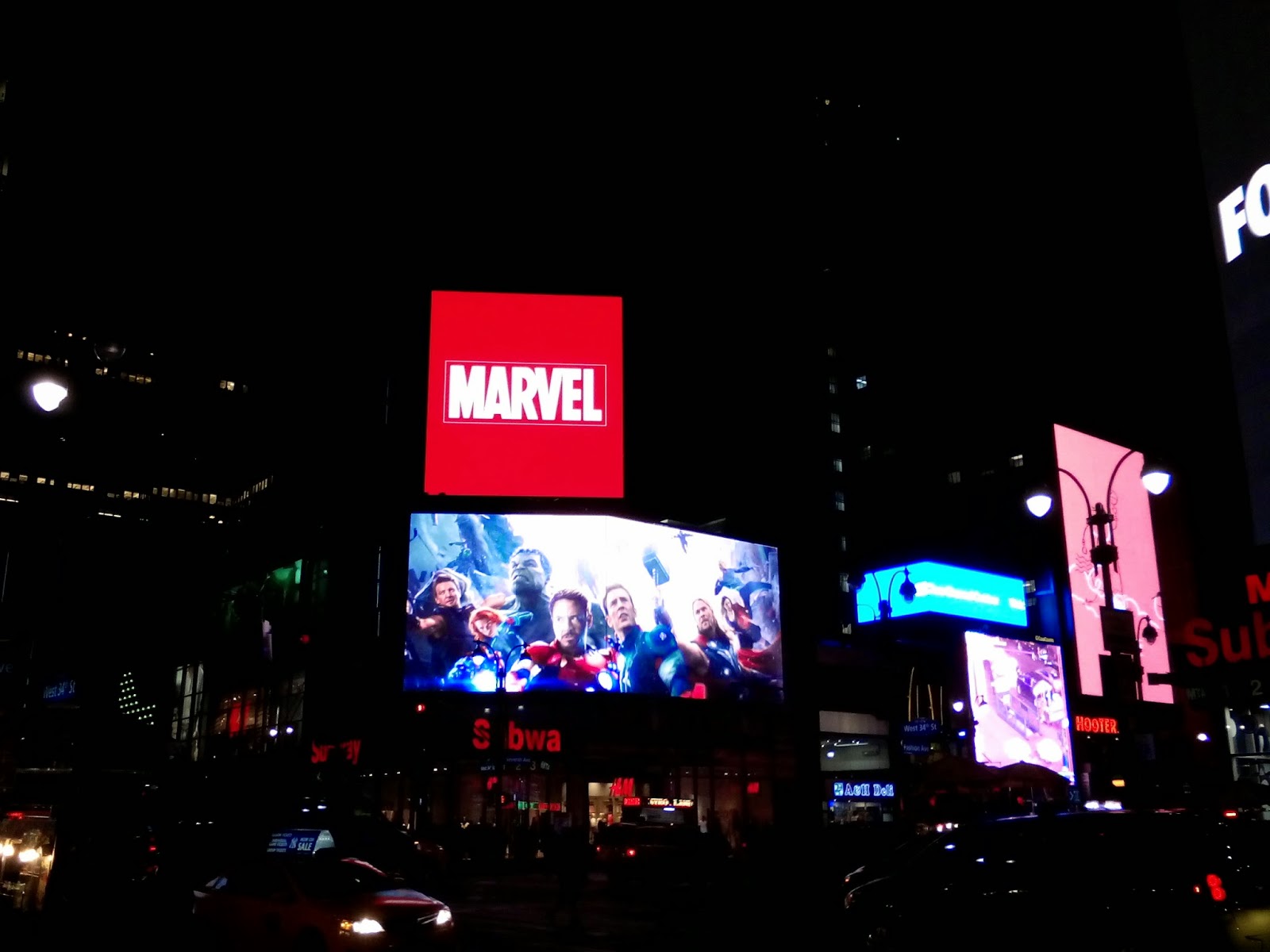 Avengers Age of Ultron Manhattan