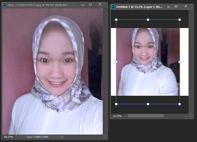 Cara Menggunakan dan Menggenal Move Tool Pada Photoshop