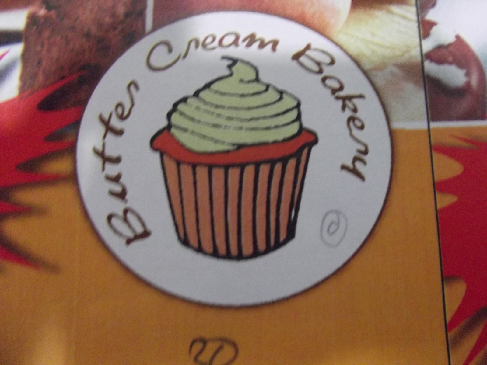 Bib's favourite bake: logo kedai dah siap.