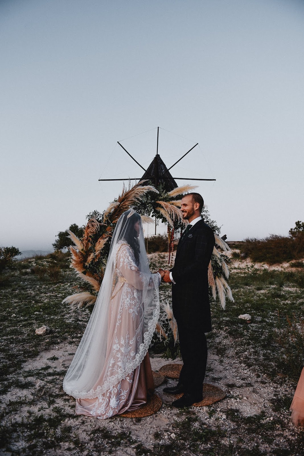 Boda Molino Fernán Pérez en Cabo de Gata (Almería).