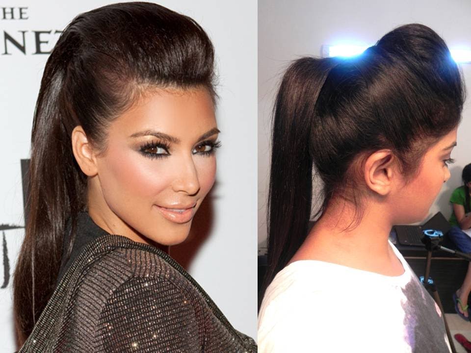 High Ponytail With Poof Hairstyles