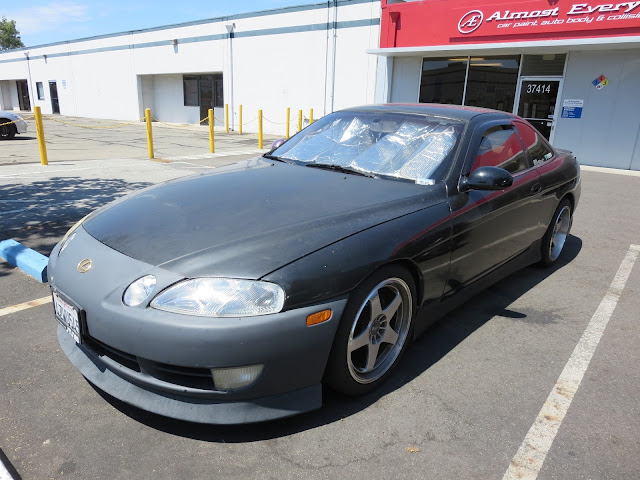 Lexus SC300 before overall paint job.