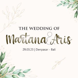 290323 THE WEDDING OF MARTANA & ARIS AT DENPASAR BALI