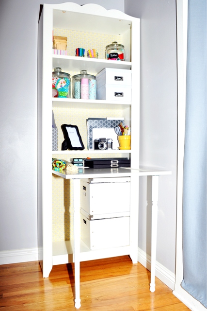 HENSVIK Bookcase Desk