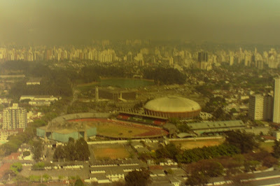 Imagem aérea de São Paulo