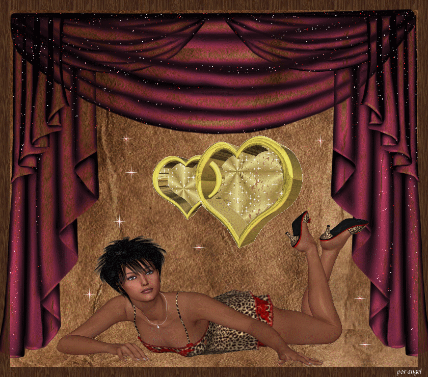 chica corazones