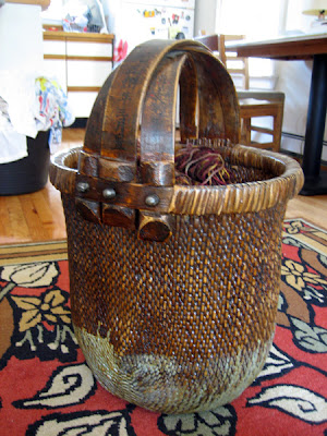 antique Japanese basket