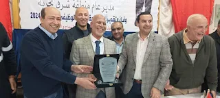 نقابة خالدة للبترول تهنئ مهندس حمدي مبروك مدير عام منطقة شرق بحرية لبلوغه قمة العطاء الوظيفي