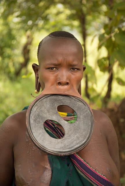 The Ethiopian Woman Who Wears A Lip Plate