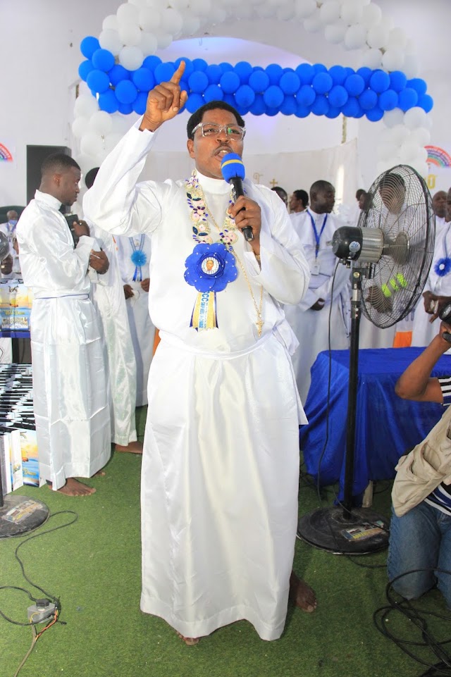 Sup/Evang Tosho Oshoffa Stuns At CCC Int. HQ 40th Adult Thanksgiving
