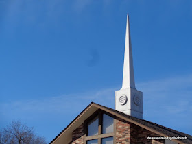 detail of Church of the Nazarene Tahlequah steeple