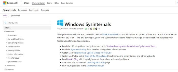 Windows Sistemlerini ve Uygulamalarını Yönetmek için Windows Sysinternals Suite Programını Kullanma