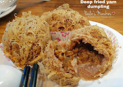 Deep fried yam dumpling - Sum Dim Sum