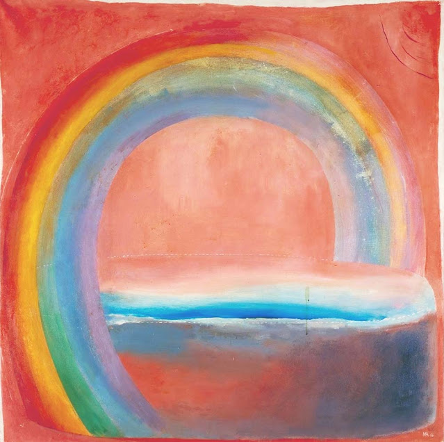 Norman Adams Rainbow Painting 01