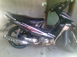 Jual Motor Shogun 125 tahun 2005 plat PONOROGO