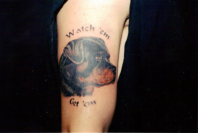 dog tattoo