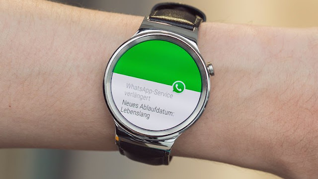 الرد على واتساب من خلال ساعة smartwatch Android Wear
