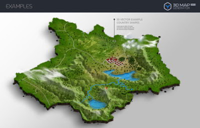 3D Map Generator - GEO - for Adobe Photoshop