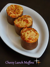 Cheesy Lunch Muffins